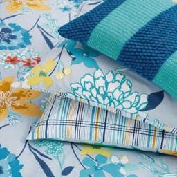 Helena Springfield Bella Single Blue Duvet Set - Wilko - thumbnail 5
