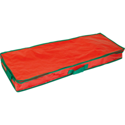 St Helens Red Seasonal Decoration Storage Bag - Size: 10 x 3 x 1cm - Wilko