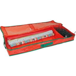 St Helens Red Seasonal Decoration Storage Bag - Size: 10 x 3 x 1cm - Wilko - thumbnail 4
