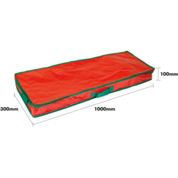 St Helens Red Seasonal Decoration Storage Bag - Size: 10 x 3 x 1cm - Wilko - thumbnail 6