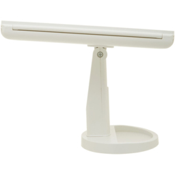 Premier Housewares White Cassini LED Dressing Table Mirror - Size: 28 x 18cm - Wilko - thumbnail 6