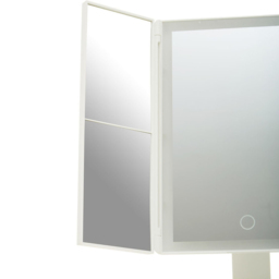 Premier Housewares White Cassini LED Dressing Table Mirror - Size: 28 x 18cm - Wilko - thumbnail 7