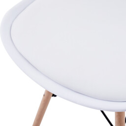 Riley Chair White - Wilko - thumbnail 7
