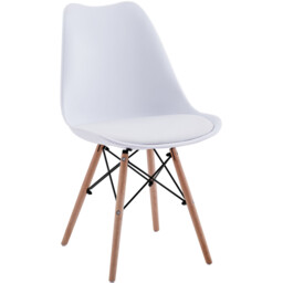 Riley Chair White - Wilko - thumbnail 2