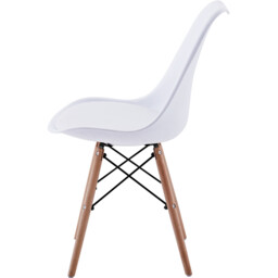 Riley Chair White - Wilko - thumbnail 5