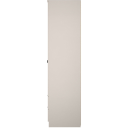 Crowndale Bora 2 Door 2 Drawer Kashmir Matt Tall Double Wardrobe - Size: 2 Door, 2 Drawer - Cream - Wilko - thumbnail 4
