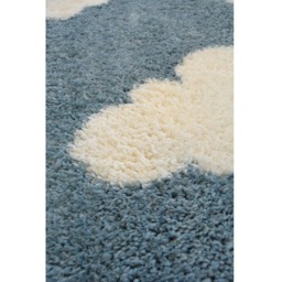 Homemaker Blue Snug Cloud Shaggy Rug 80 x 120cm - Wilko - thumbnail 3