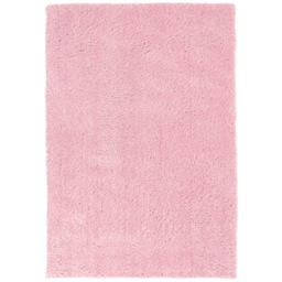 Homemaker Pink Snug Plain Shaggy Rug 160 x 230cm - Wilko
