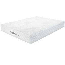 Home Source Antares King Size Quilted Medium Firm Bonnell Coil Mattress - White - Wilko - thumbnail 1