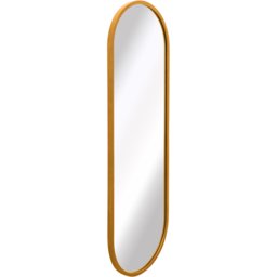The Vultus Gold Double Arched Metal Leaner Wall Mirror 160 x 55cm - MirrorOutlet - Wilko - thumbnail 4