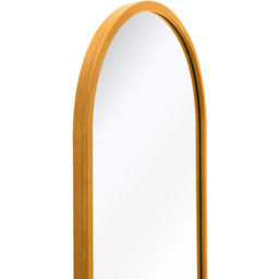 The Vultus Gold Double Arched Metal Leaner Wall Mirror 160 x 55cm - MirrorOutlet - Wilko - thumbnail 6
