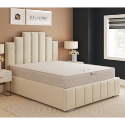 DS Living Aurora Eclipse Small Double Bonnell Spring Mattress with Reflex Foam Layers - White - Wilko - thumbnail 3