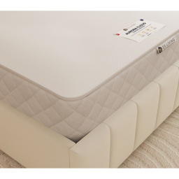 DS Living Aurora Eclipse Small Double Bonnell Spring Mattress with Reflex Foam Layers - White - Wilko - thumbnail 4