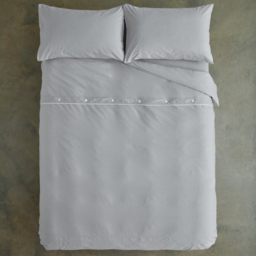 Deyongs Southwick Standard Grey Pillowcase Pair - Size: 50 x 75cm - Wilko - thumbnail 3