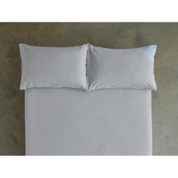 Deyongs Southwick Standard Grey Pillowcase Pair - Size: 50 x 75cm - Wilko - thumbnail 4