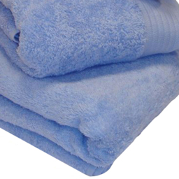 Rapport Home Chatsworth Super Soft 600gsm Combed Cotton Blue Bath Towel - Wilko - thumbnail 4