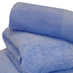 Rapport Home Chatsworth Super Soft 600gsm Combed Cotton Blue Bath Towel - Wilko - thumbnail 3