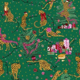 furn. Purrfect Toddler Green and Gold Abstract Leopard Duvet Cover Set - Multi - Wilko - thumbnail 7