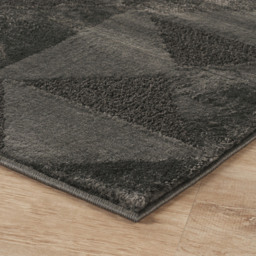 Desire Rugs Hamilton Dark Grey Geometric Triangle Mosaic Rug 160 x 230cm - Size: 230 x 160 x 1.3cm - Wilko - thumbnail 4