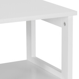 Kingston Single Door Single Drawer White Floor Cabinet - Size: 29 x 79 x 28cm - Wilko - thumbnail 7