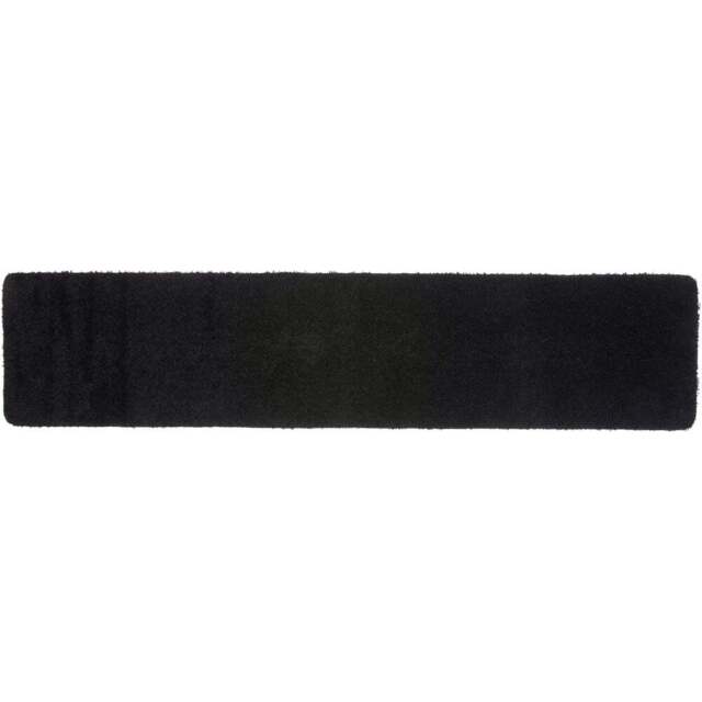 My Rug Black Rug 67 x 200cm - Size: 67 x 200 x 2cm - Wilko - image 1