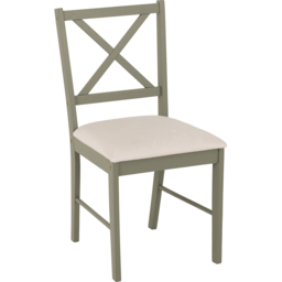 Seconique Balfour 4 Seater Dining Oak Effect Sage Green and Mink Microsuede - Sage Green/Oak/Mink Microsuede - Wilko - thumbnail 7