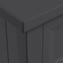 Julian Bowen Maine 5 Drawer Anthracite Chest of Drawers - Black - Wilko - thumbnail 6