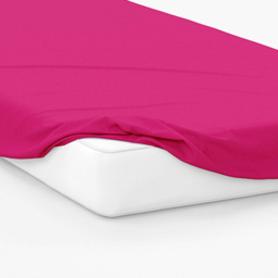 Serene Double Fuchsia Fitted Bed Sheet - Pink - Wilko - thumbnail 4