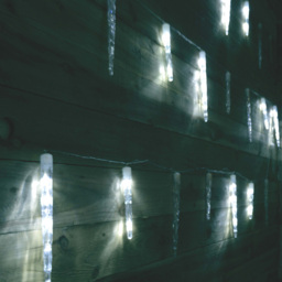 Premier 72 Cool White LED Clear Cable Icicle String Light 6.9m - Size: 30 x 690 x 20cm - Wilko - thumbnail 4