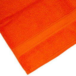 Deluxe Hand Towel - Tangerine - Wilko - thumbnail 4