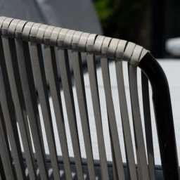 Artemis Home Sartene 6 Seater Light Grey and Black Garden Corner Lounge Set - Wilko - thumbnail 5