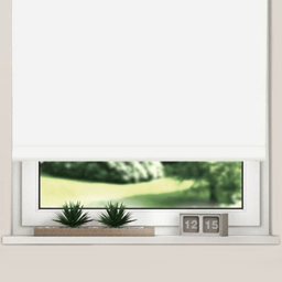 New Edge Blinds Blackout Roller Blinds White 90cm - Size: W 90cm x D 165cm - Wilko - thumbnail 4