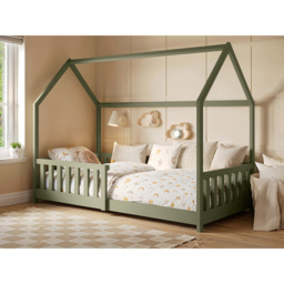 Flair Explorer Single Olive Green Play House Bed Frame with Rails - Wilko - thumbnail 6