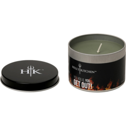 Hell's Kitchen Lime Mandarin and Basil Scented Candle - Size: 7.5 x 9.2 x 9.2cm - Dark Green - Hells Kitchen - Wilko - thumbnail 6