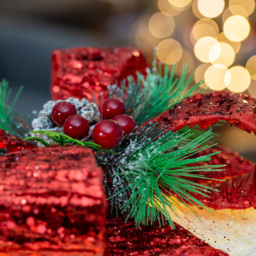 The Christmas Workshop Set Of 3 LED White Light Up Gift Box with Red Bow - Wilko - thumbnail 3