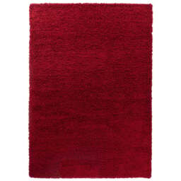 Desire Rugs Oxford Red Plain Shaggy Rug 80 x 150cm - Wilko - thumbnail 1