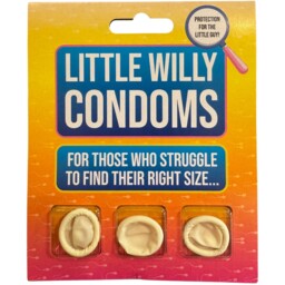 Little Willy Condoms Yellow - Wilko