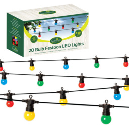 Gardenkraft Multicolour 20 Connectable Bulb String Light - Size: 40 x 16.5 x 22cm - Wilko - thumbnail 4