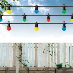 Gardenkraft Multicolour 20 Connectable Bulb String Light - Size: 40 x 16.5 x 22cm - Wilko - thumbnail 7