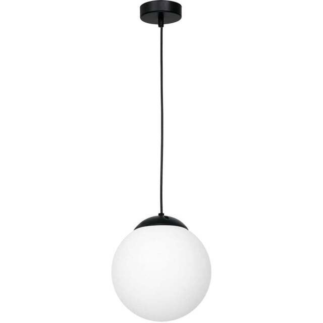 Milagro Lima Black Pendant Lamp 230V - Size: 25 x 25 x 100cm - Wilko - image 1