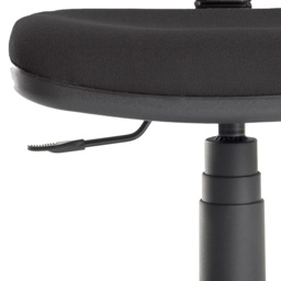 Teknik Ergo Blaster Fabric Chair Black - Size: 47 x 46 x 46cm - Wilko - thumbnail 5