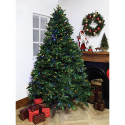 Coronation Pre Lit Tree 7ft  - Green - Winter Wonderland - Wilko - thumbnail 4