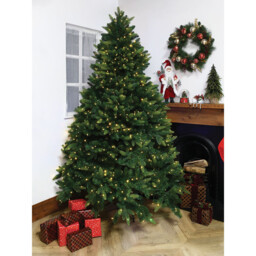 Coronation Pre Lit Tree 7ft  - Green - Winter Wonderland - Wilko - thumbnail 3