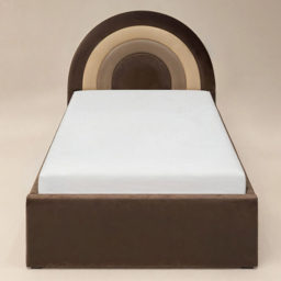 Flair Ava Single Brown Velvet Lift-Up Ottoman Bed - Wilko - thumbnail 4