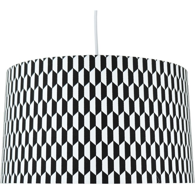 Kavi Geometric Shade Black and White - Wilko - image 1