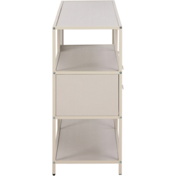 Florence Seaford 2 Drawer 3 Shelf Grey Display Unit - Size: 78 x 114 x 35cm - Furniture To Go - Wilko - thumbnail 4