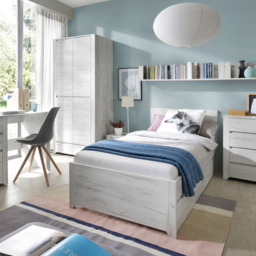Florence Angel 5 Drawer Chest of Drawers - White - Furniture to Go - Wilko - thumbnail 6