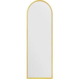 MirrorOutlet The Arcus Gold Framed Arched Garden Wall Mirror 180 x 60cm - Size: 180 x 60 x 3cm - Wilko - thumbnail 1