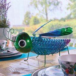 Luxform Solar Powered Dragonfly Garden Ornament - Size: 21 x 23 x 43cm - Multi - Wilko - thumbnail 6