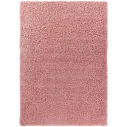 Desire Rugs Oxford Baby Pink Plain Shaggy Rug 80 x 150cm - Babypink - Wilko